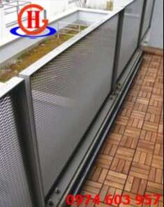 các sản phẩm lưới dập giãn làm hàng rào ngày càng da dạng